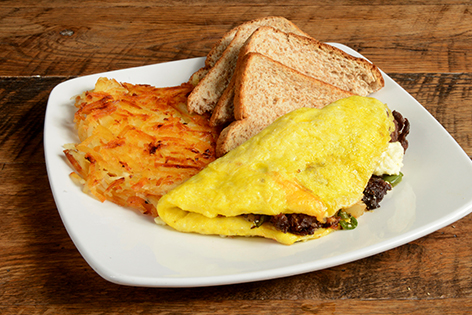 Steak Omelet
